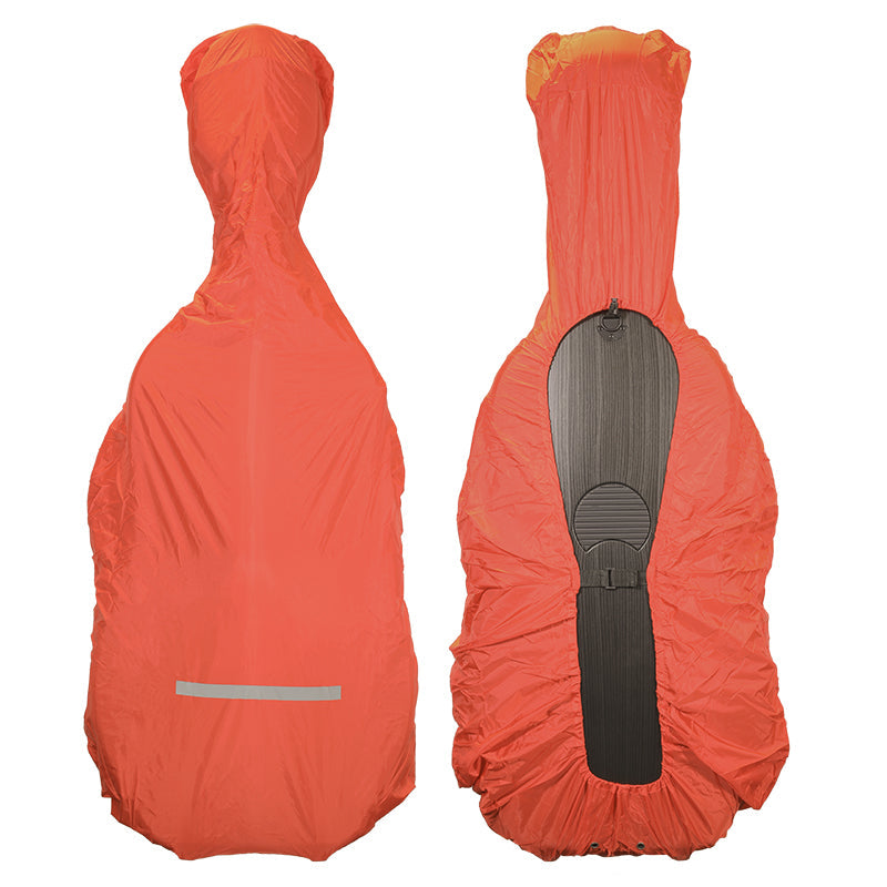Kreisler Cello Case Rain Cover Orange
