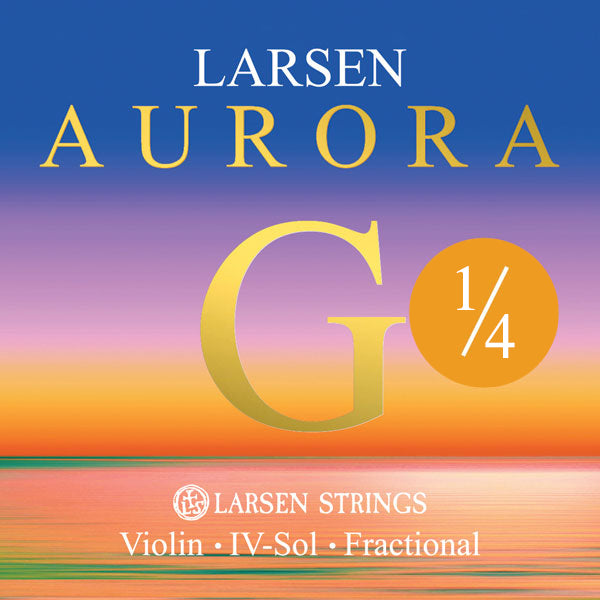 Larsen Aurora Violin G String 1/4 Size Medium