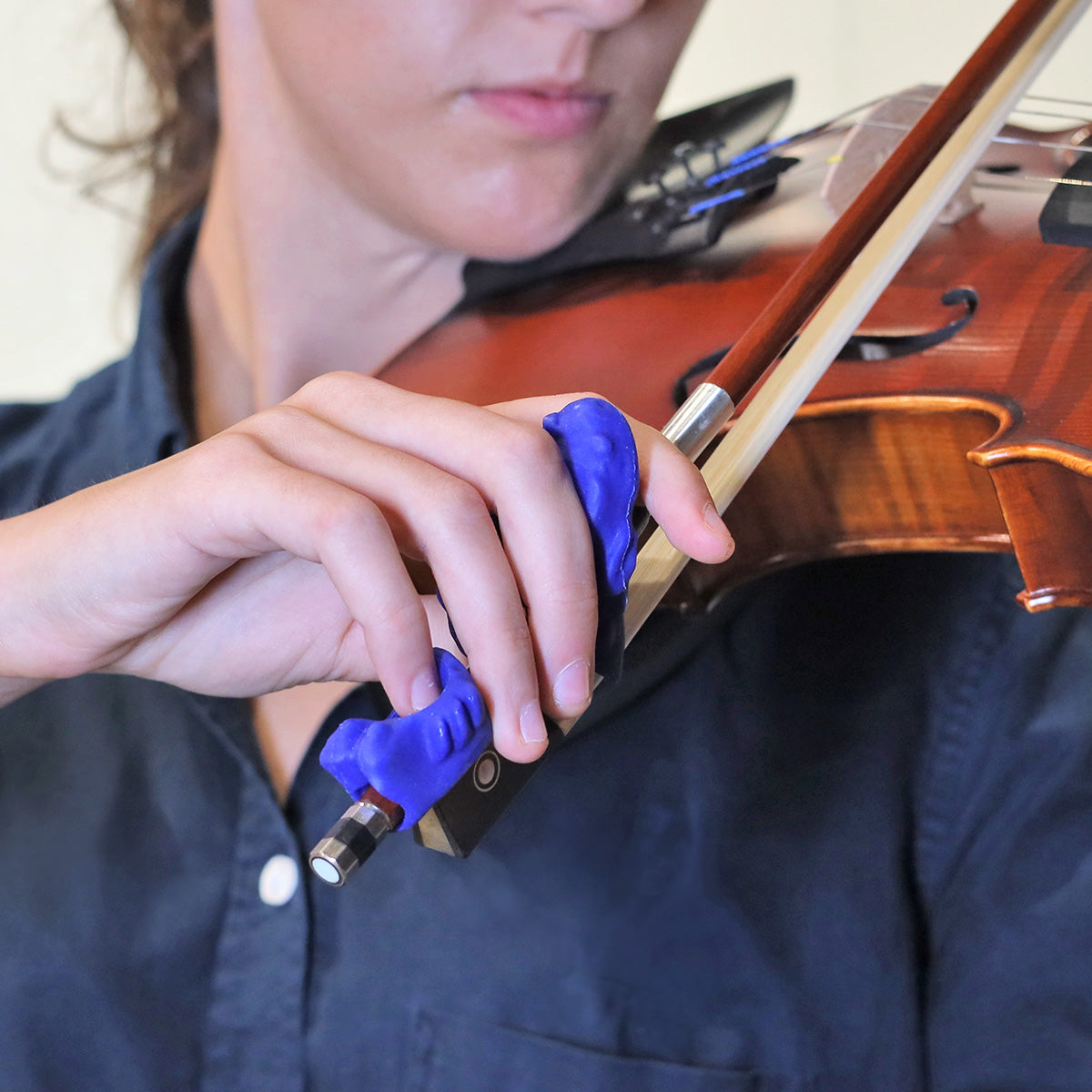 Things 4 Strings Bow Hold Buddies Bright Blue