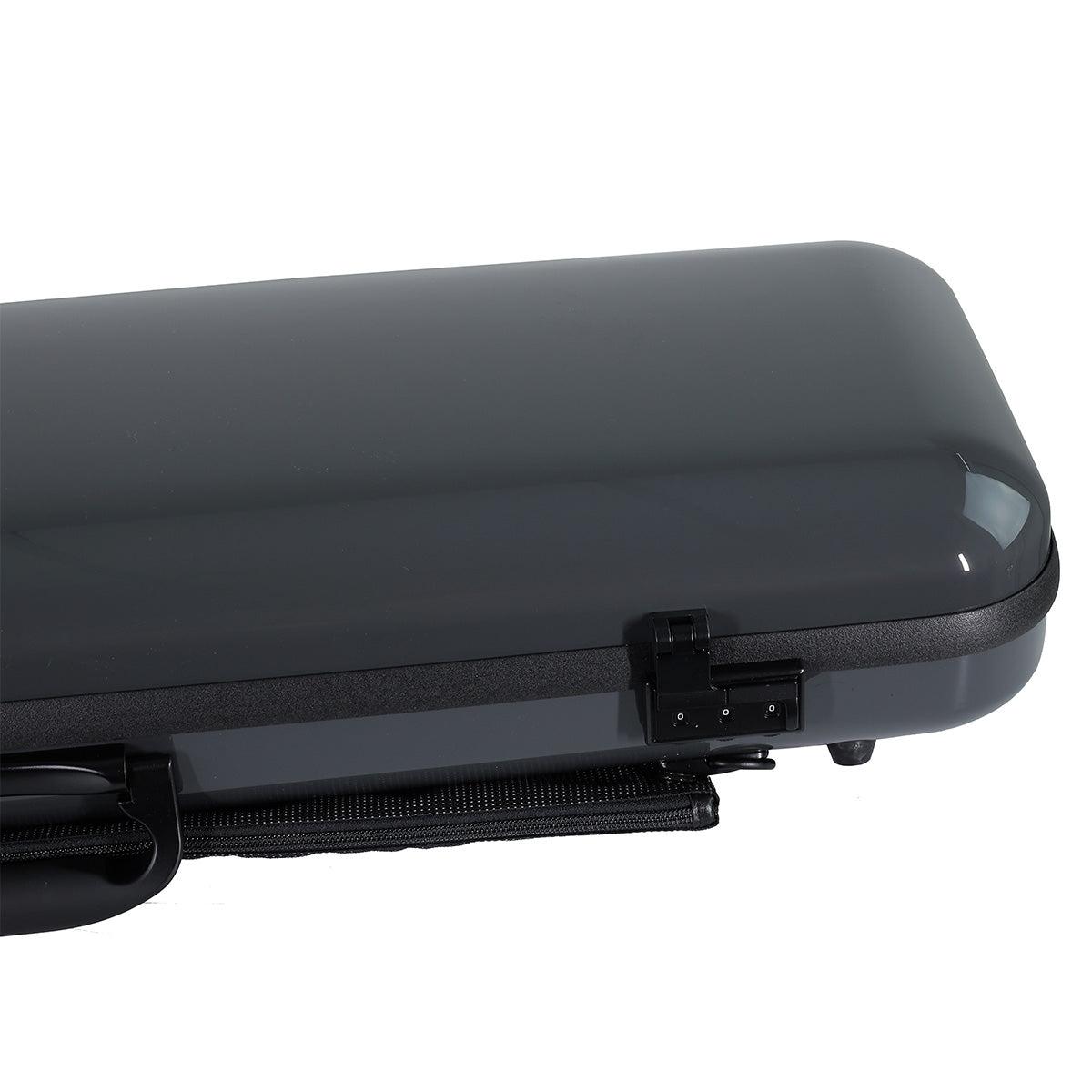 GEWA Air 2.1 Oblong Violin Case with Subway Handle Grey Gloss 4/4