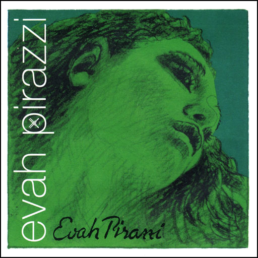 Pirastro Evah Pirazzi Green Violin, E (Silvery-Steel/Ball), 4/4 (Stark)