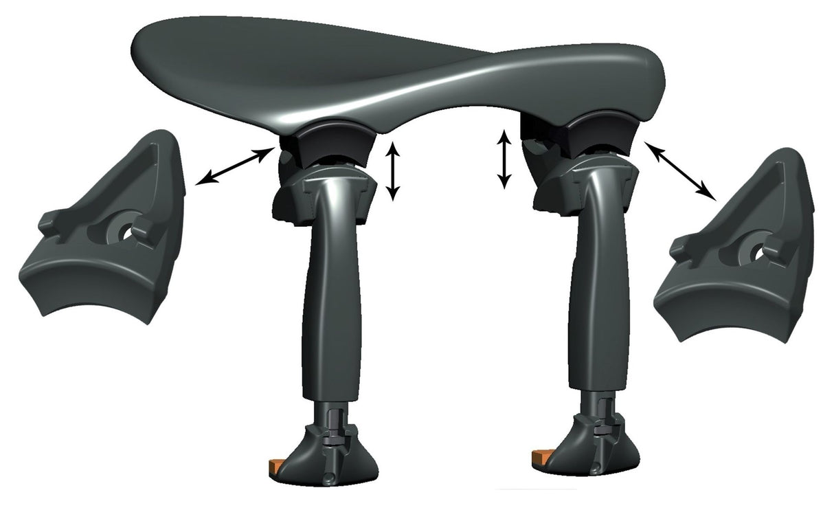 Violin/Viola Chinrest Height Adjusters - Wittner Zuerich & Augsburg Adapters