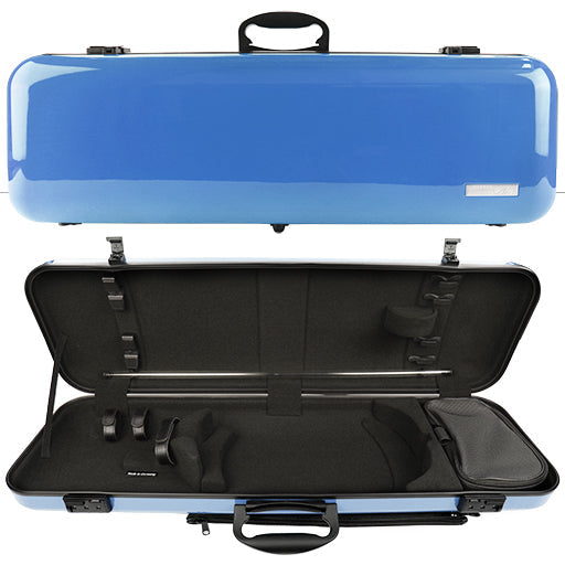GEWA Air 2.1 Oblong Violin Case Blue Gloss