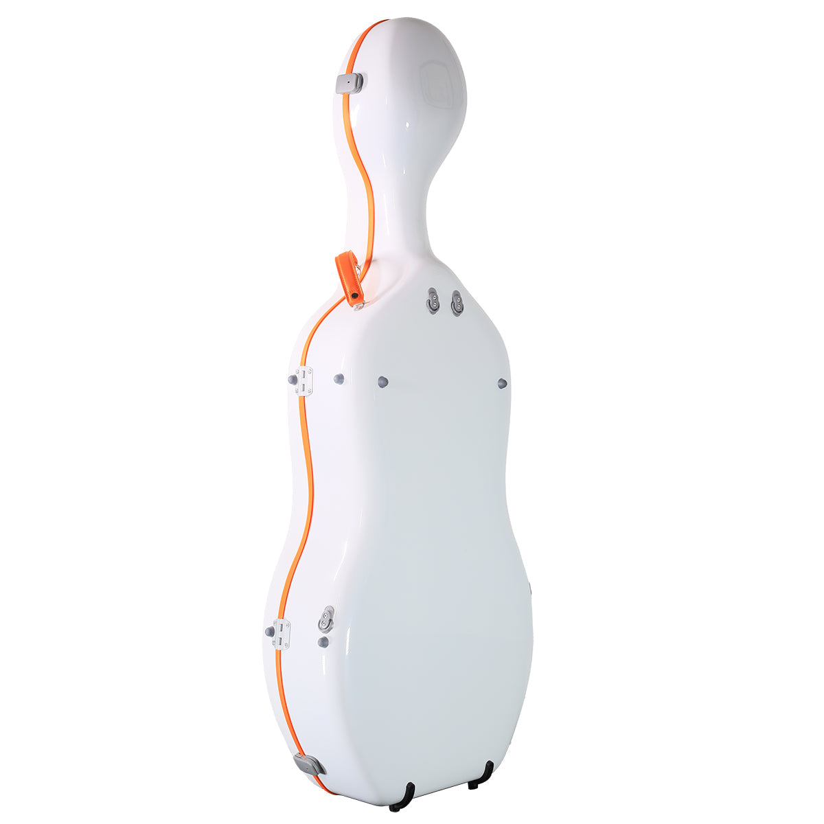 JML CL-6 Carbon Luxe 2.9 Cello Case White 4/4