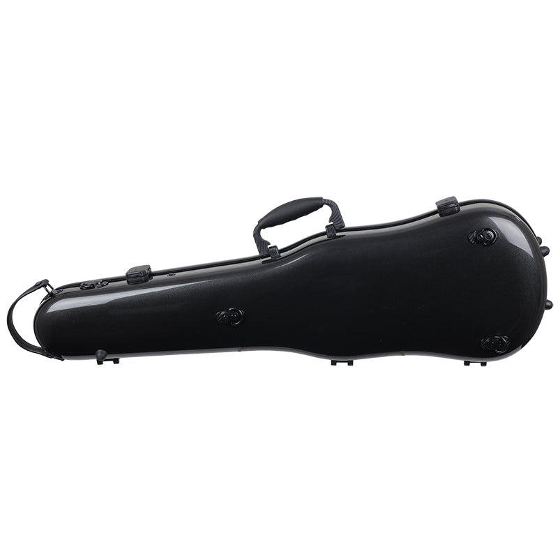 JML Carbon Fibre 1.5 Shaped Violin Case Black 4/4