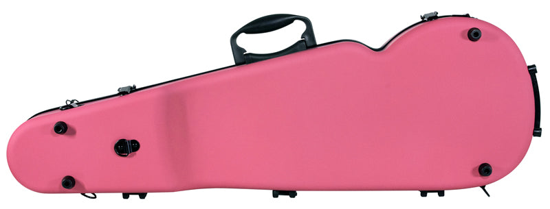 RAAN Shaped Violin Case Barbie Pink 1/2-1/4