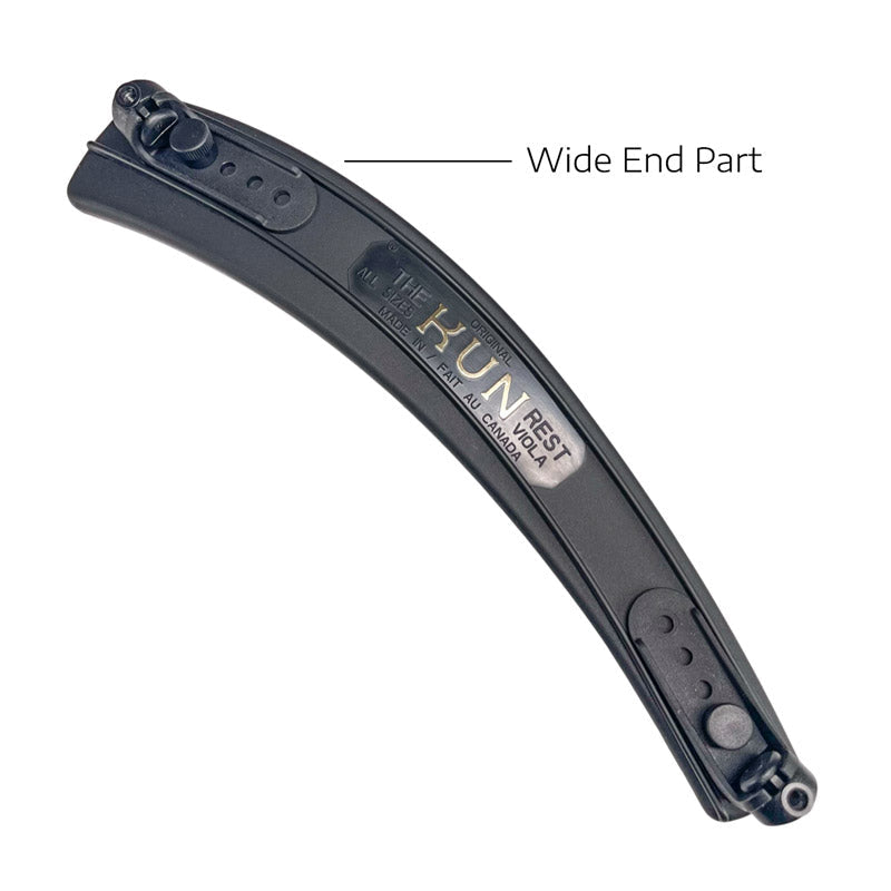 Kun End Member Part for Wide End Of Original Violin Shoulder Rests 4/4 & 3/4-1/2 or Viola