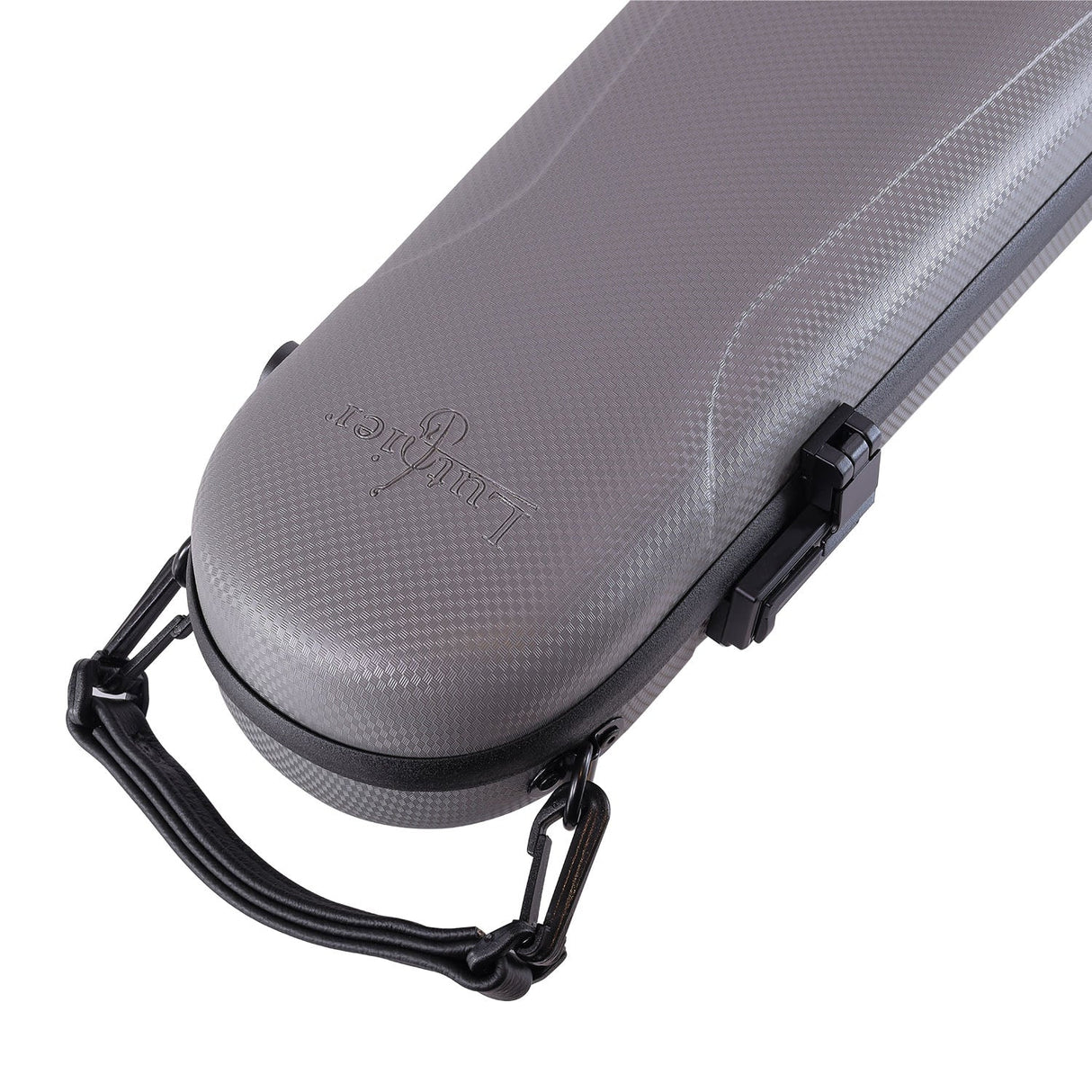 GEWA Luthier Shaped Violin Case Grey with Subway Handle