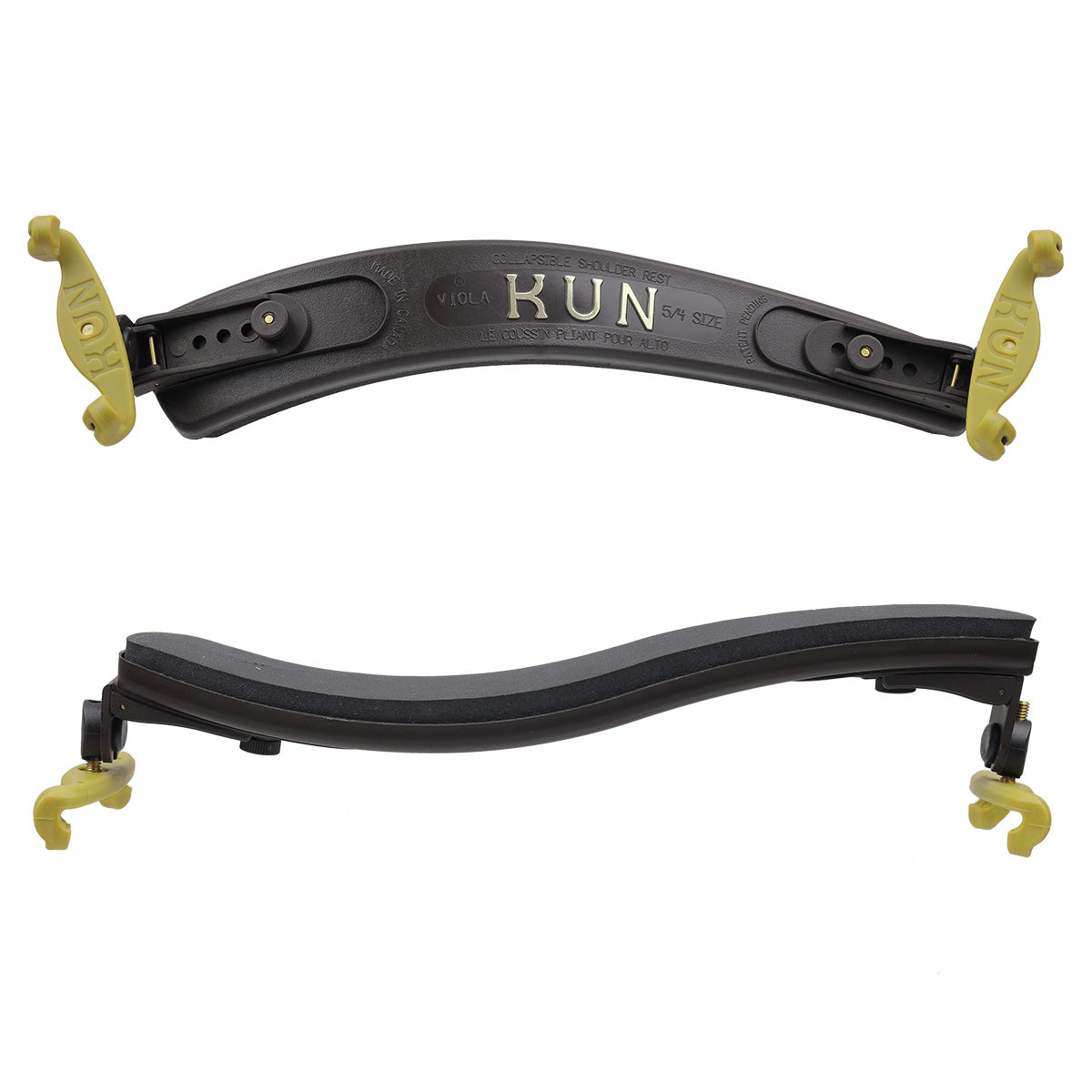 Kun Collapsible Viola Shoulder Rest 5/4