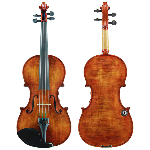 Realist Pro E-Series Acoustic Electric Violin 4 String Frantique Finish