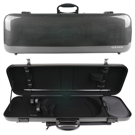 Violin Case - Gewa Idea 1.8, Black Carbon, 4/4 - Special Order Only
