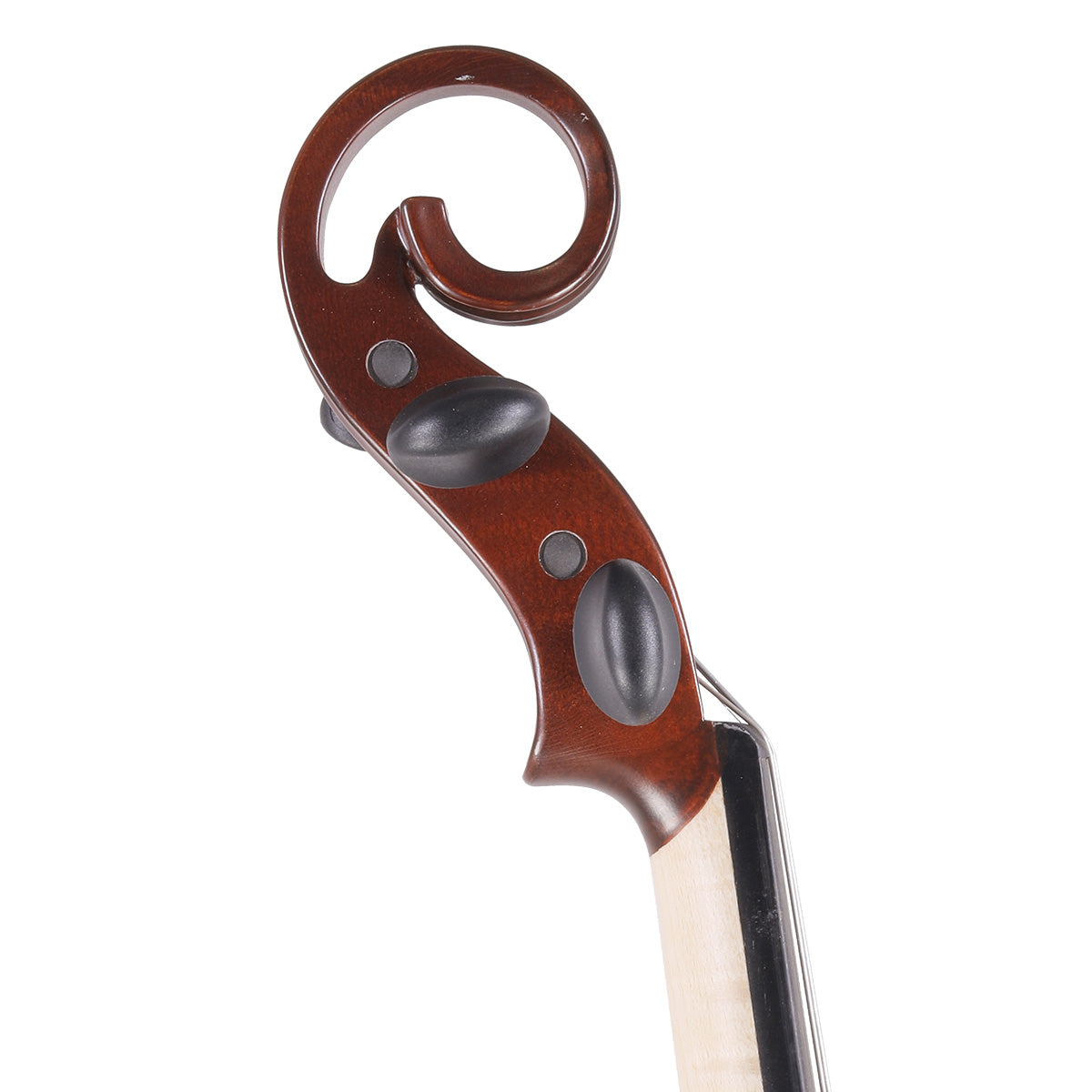 GEWA Novita 3.0 Electric Violin 4-String with Universal Adaptor Red-Brown