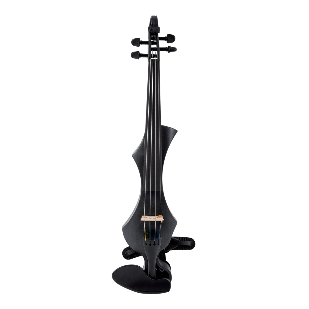 GEWA Novita 3.0 Electric Violin 4-String Black with Wittner Shoulder Rest