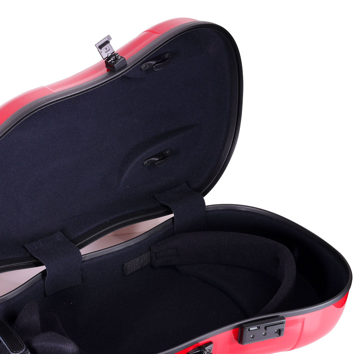 GEWA Air 2.0 Shaped Adjustable Viola Case Red Gloss 13"-17"