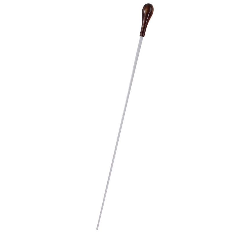 Takt White Conductors Baton with Pear Shaped Tintul Handle 15"