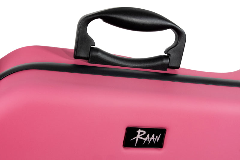 RAAN Shaped Violin Case Barbie Pink 1/2-1/4