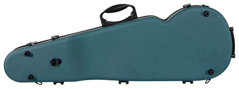 RAAN Shaped Violin Case Mediterranean Green 1/2-1/4