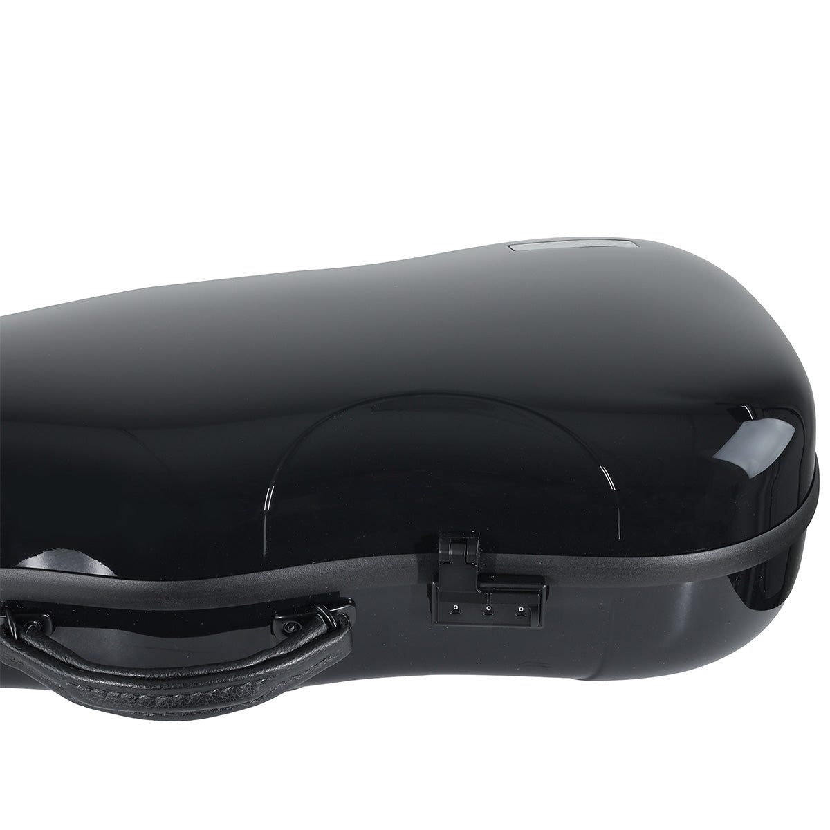 GEWA Air 2.0 Shaped Adjustable Viola Case with Subway Handle Black Gloss 13"-17"