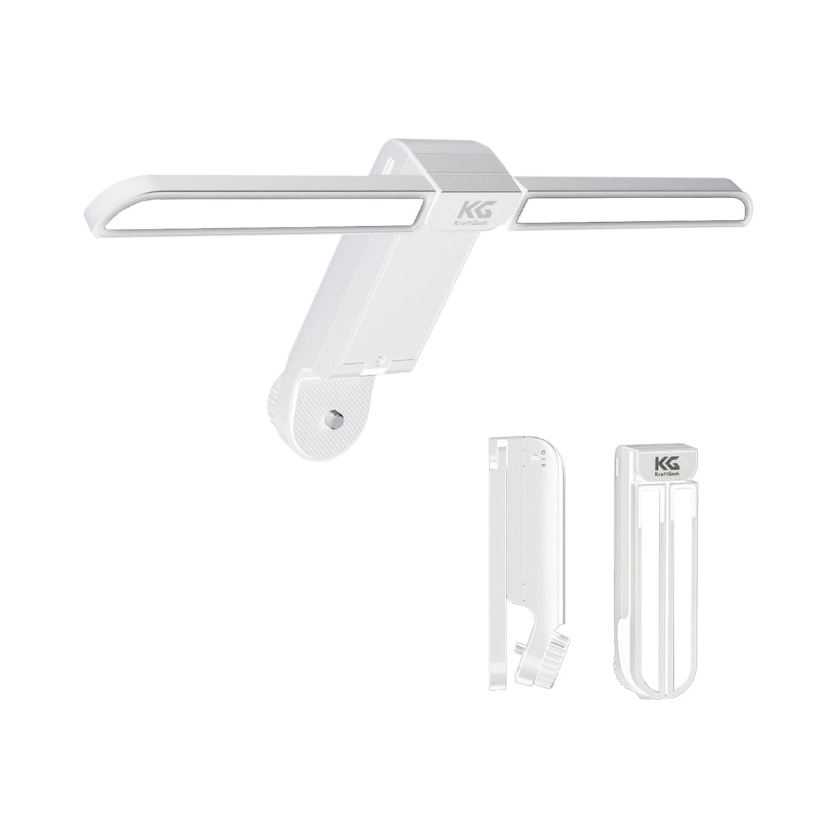 Music Stand Light- KraftGeek Bravo Foldable Music Stand Light, White
