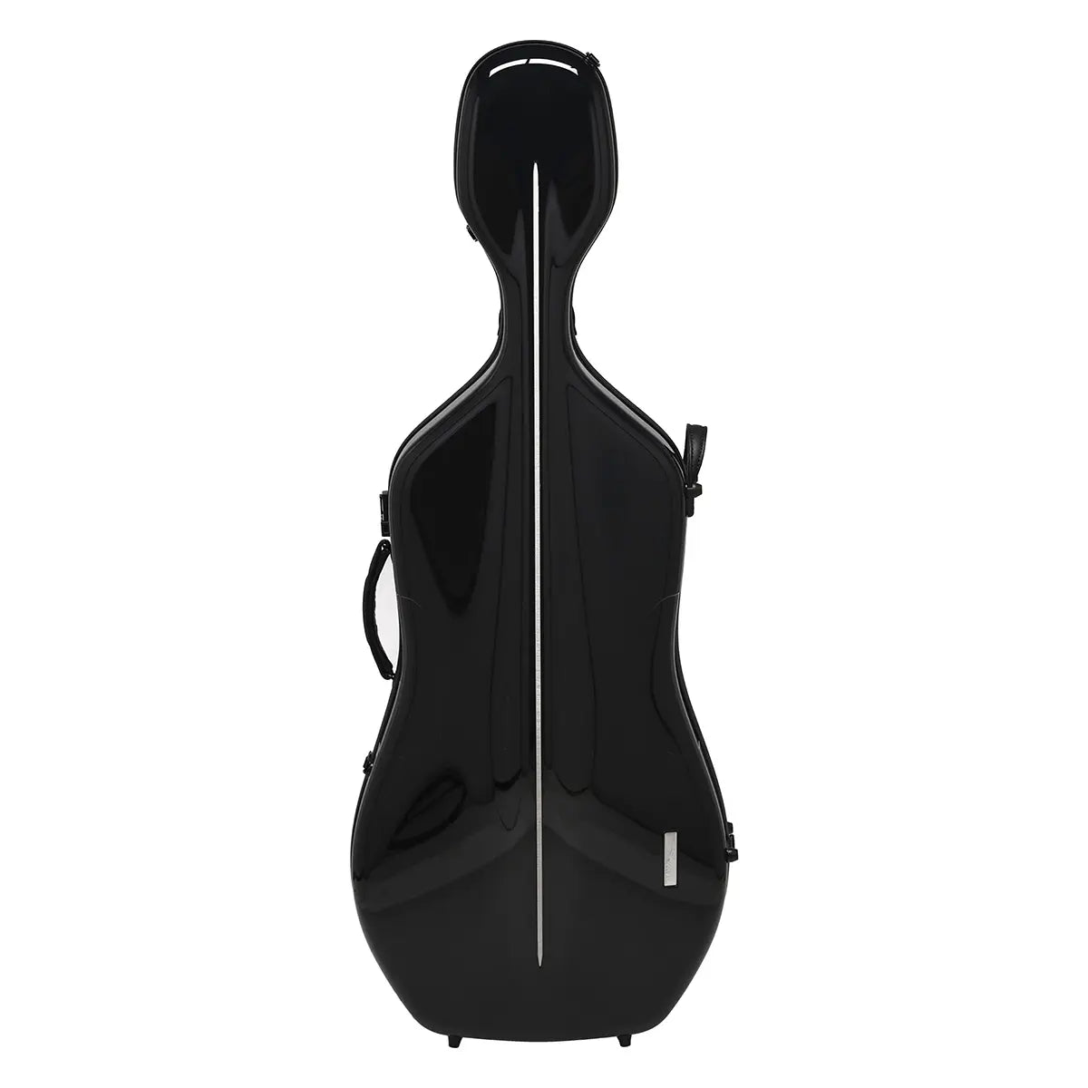 GEWA Air 3.9 Cello Case Black Gloss with Red Interior