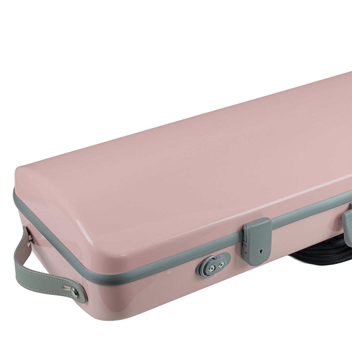 JML Carbon Fibre 1.8 Oblong Violin Case Sakura Pink 4/4