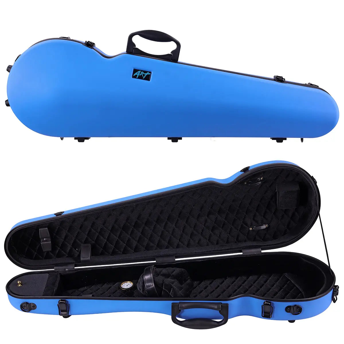 ART Shaped Violin Case 4/4-3/4 Sky Blue