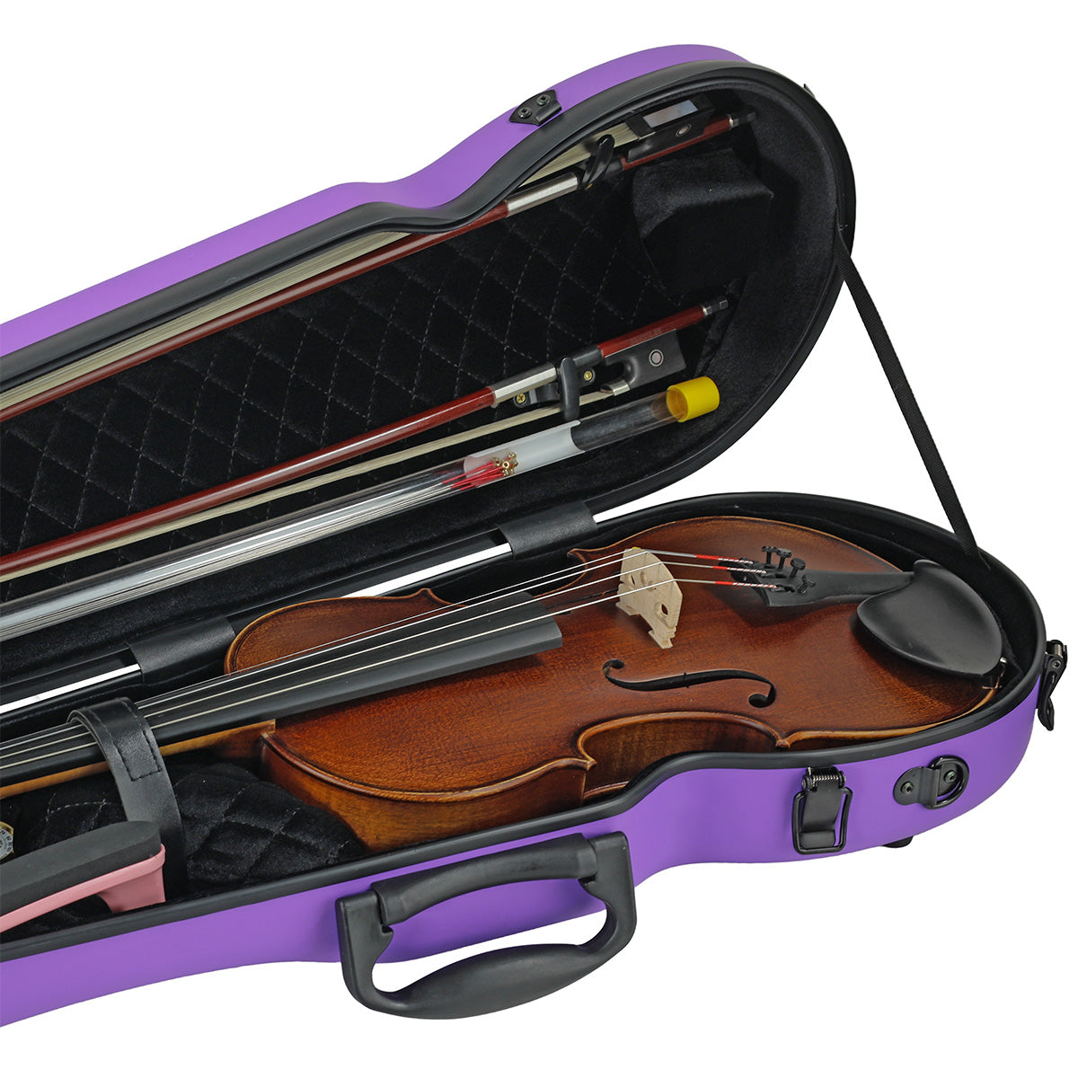 ART Shaped Violin Case 4/4-3/4 Amethyst Purple