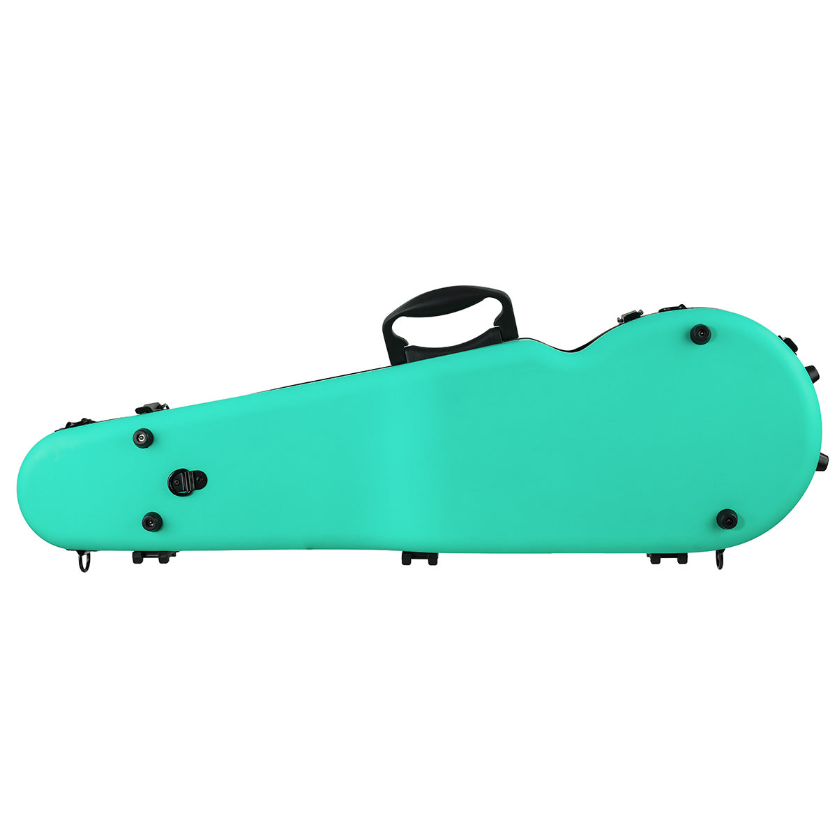 ART Shaped Violin Case 4/4-3/4 Turquoise Green
