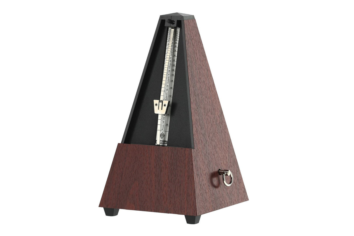 Wittner Pyramid Plastic Window Metronome Mahogany