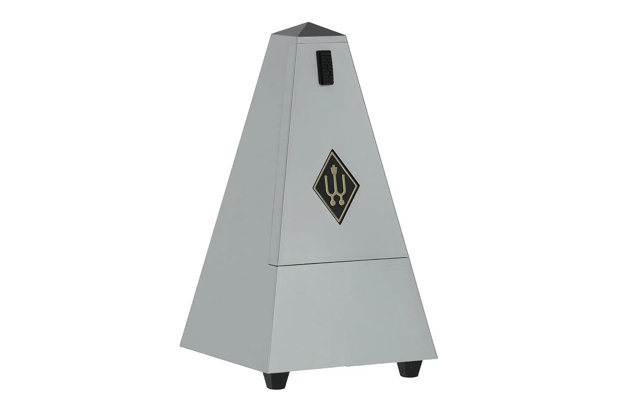 Wittner Pyramid Plastic Metronome with Bell Silver