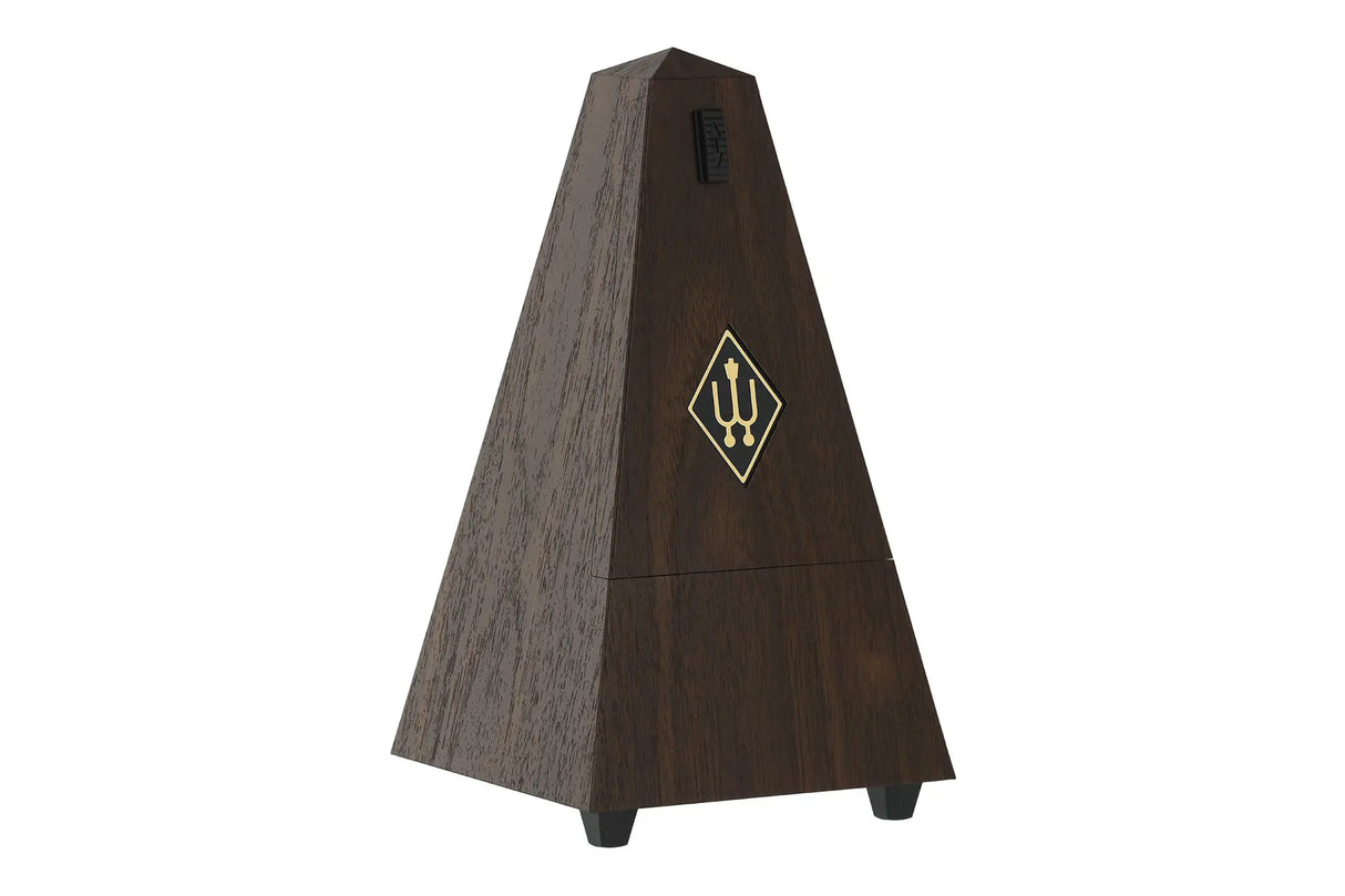 Wittner Pyramid Plastic Metronome with Bell Walnut