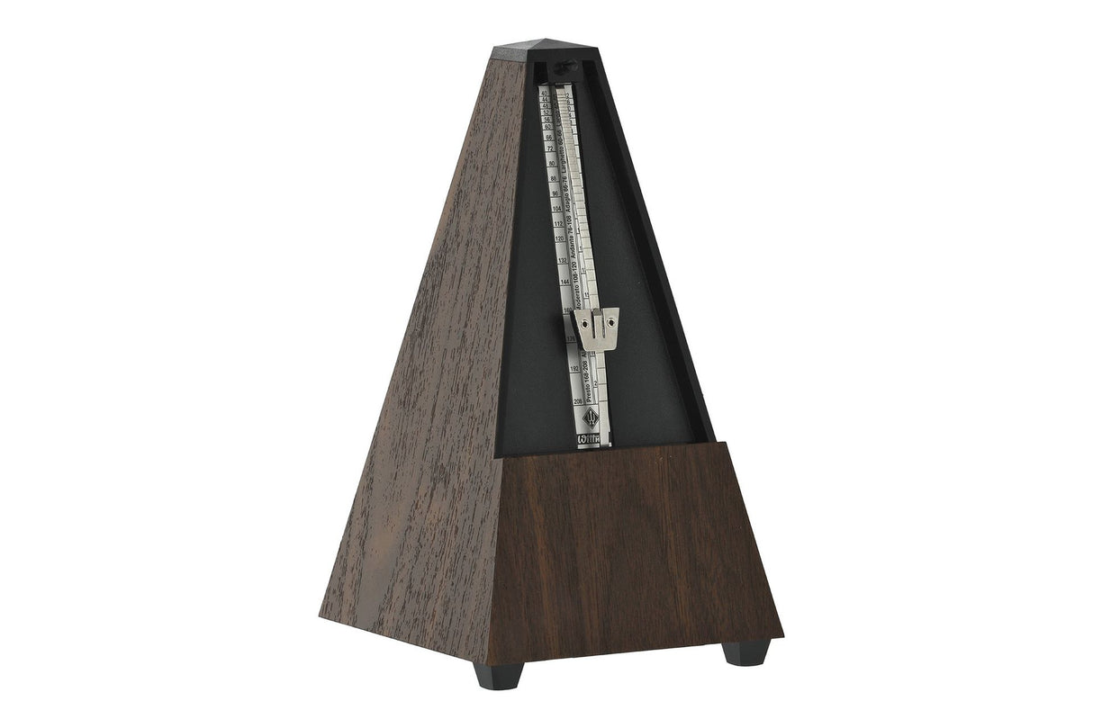 Wittner Pyramid Plastic Window Metronome Walnut