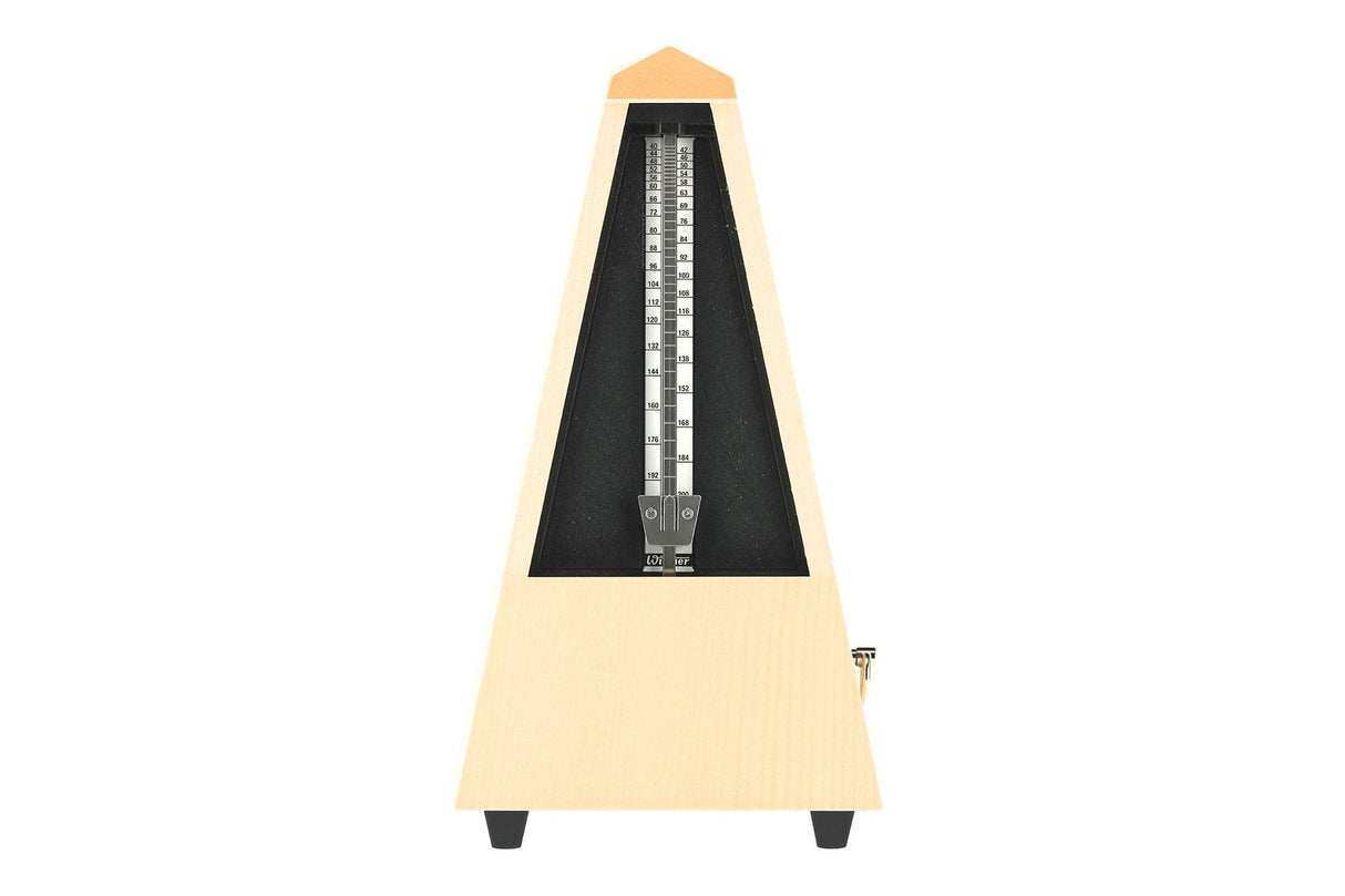 Wittner Pyramid Wood Metronome Natural Maple Matte