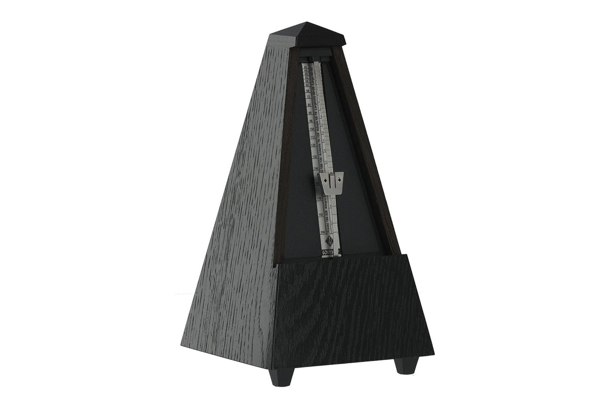Wittner Pyramid Wood Metronome Oak Black Matte