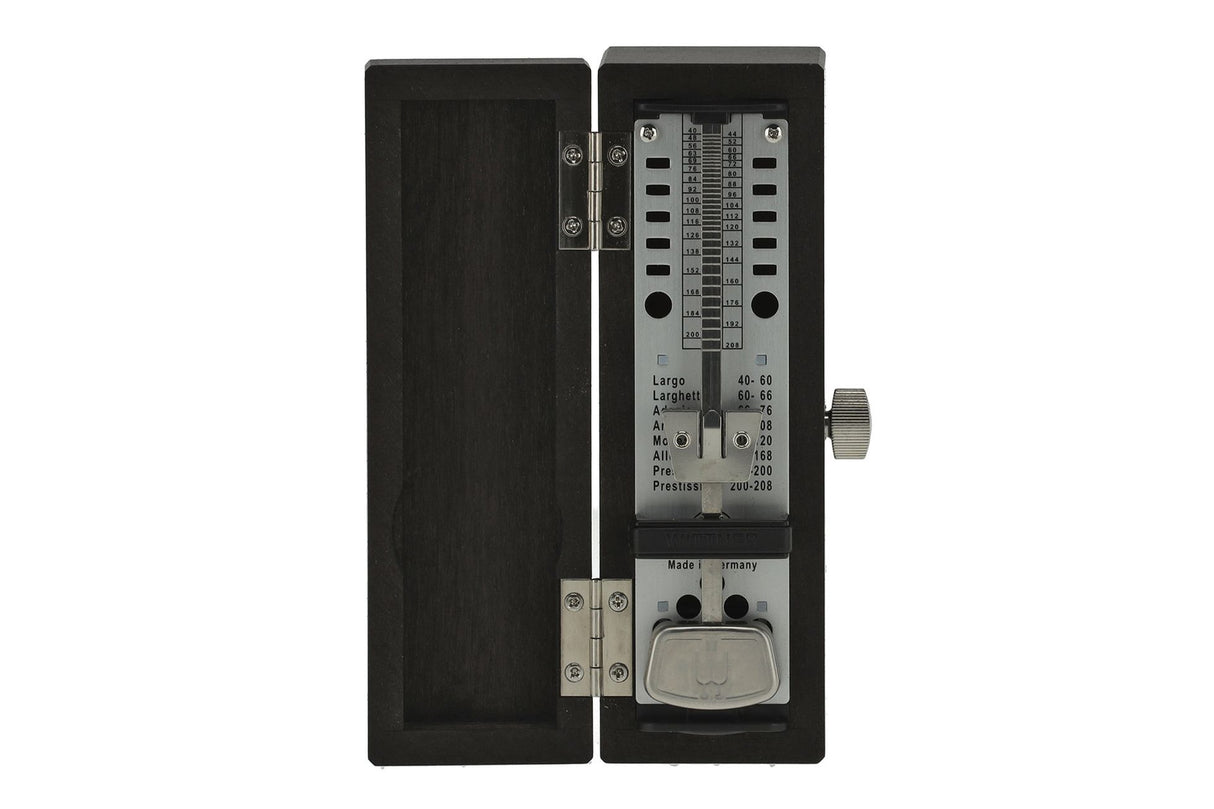 Wittner Super-Mini Wooden Case Metronome Black Matte