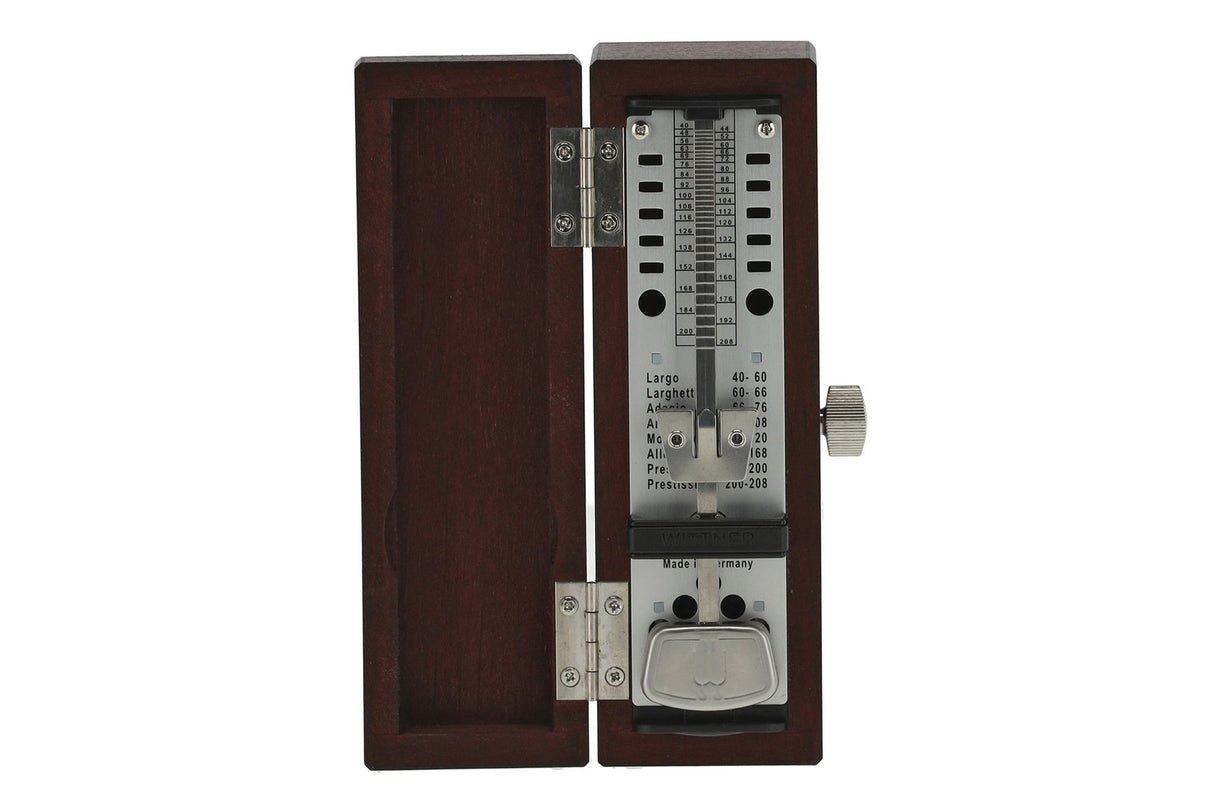 Wittner Super-Mini Wooden Case Metronome Mahogany