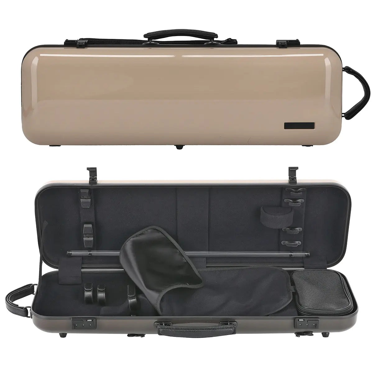 GEWA Air Anniversary 2.1 Oblong Violin Case with Subway Handle Beige/Brown