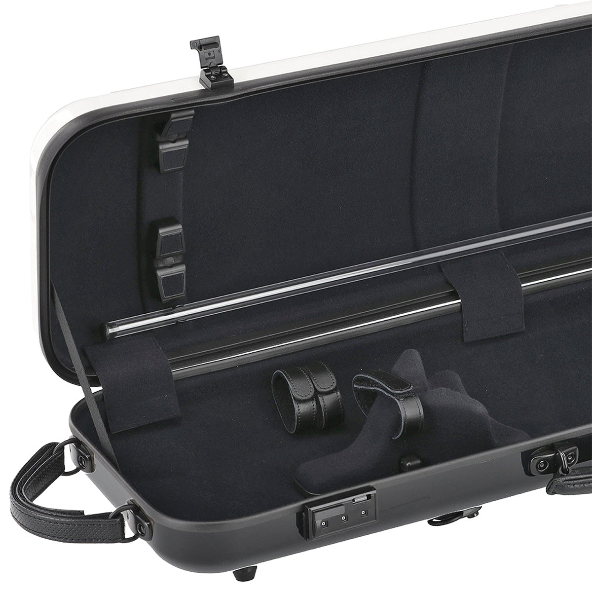 GEWA Air Anniversary 2.1 Oblong Violin Case with Subway Handle White/Black