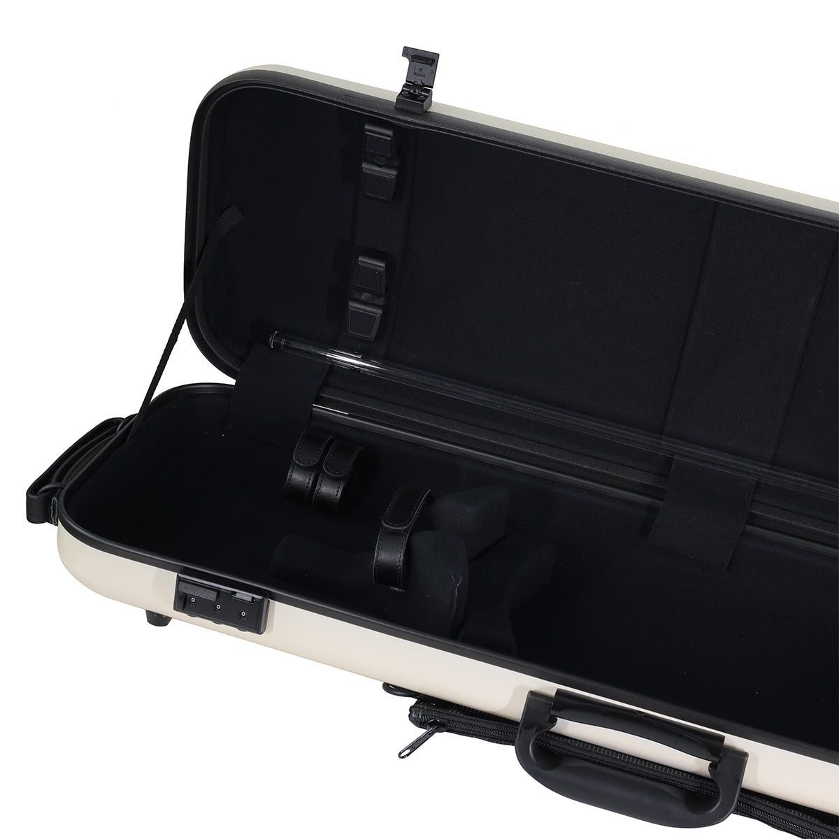 GEWA Air 2.1 Oblong Violin Case with Subway Handle Beige Gloss 4/4