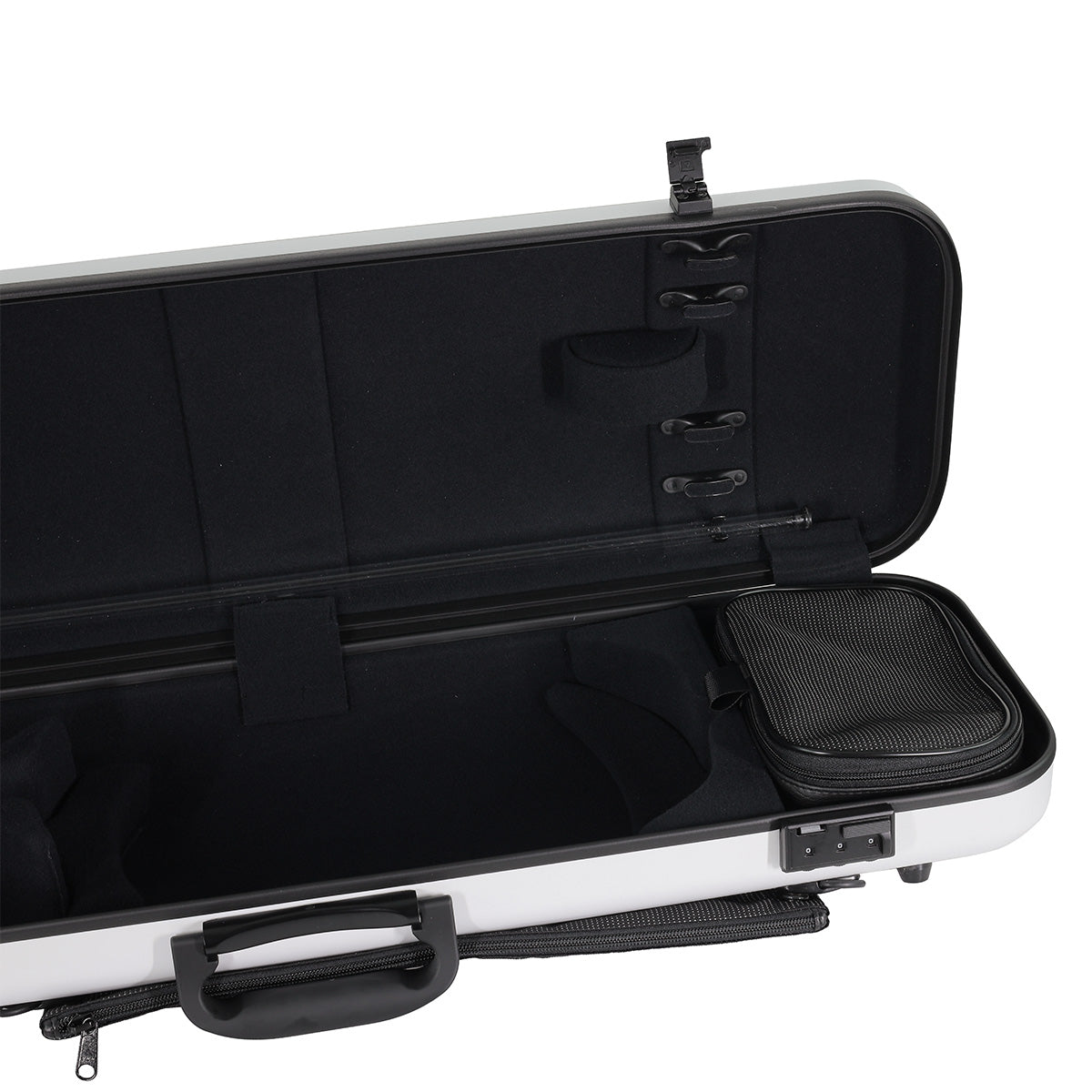 GEWA Air 2.1 Oblong Violin Case with Subway Handle White Matte 4/4