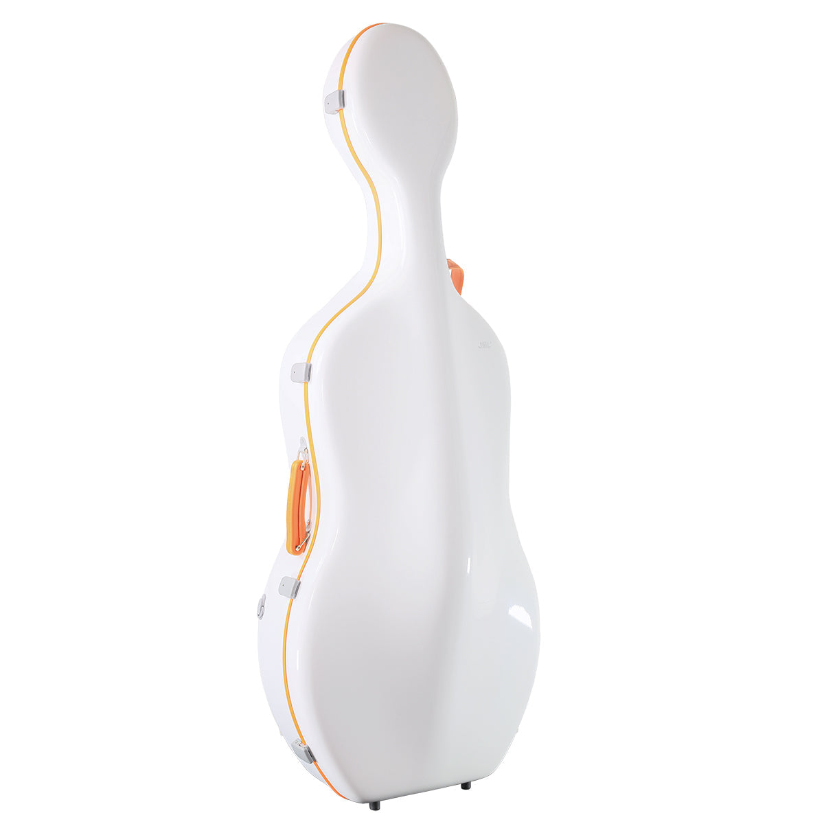 JML CL-6 Carbon Luxe 2.9 Cello Case White 4/4