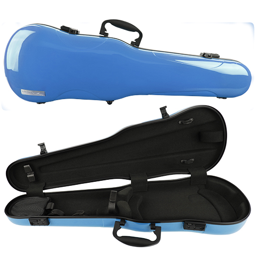 GEWA Air 1.7 Shaped Violin Case Blue Gloss