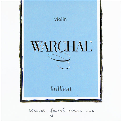Warchal Brilliant Violin, Set (D-Silver E-Loop), 4/4 - Special Order Only
