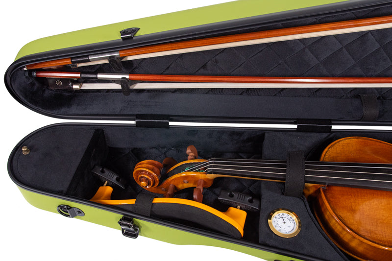 RAAN Shaped Violin Case Matcha Green 1/2-1/4