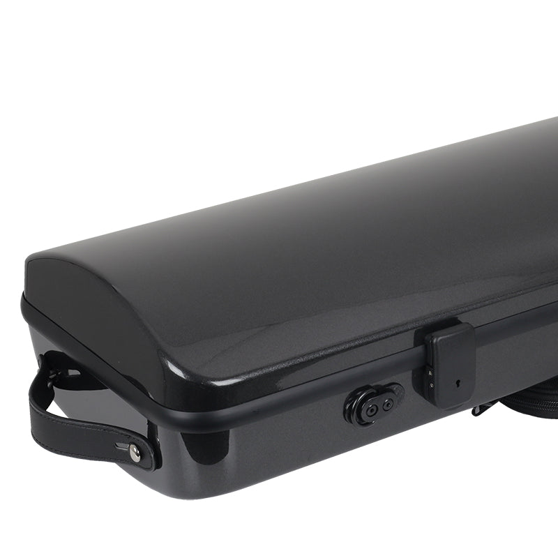 JML Carbon Fibre 1.8 Oblong Violin Case Black 4/4