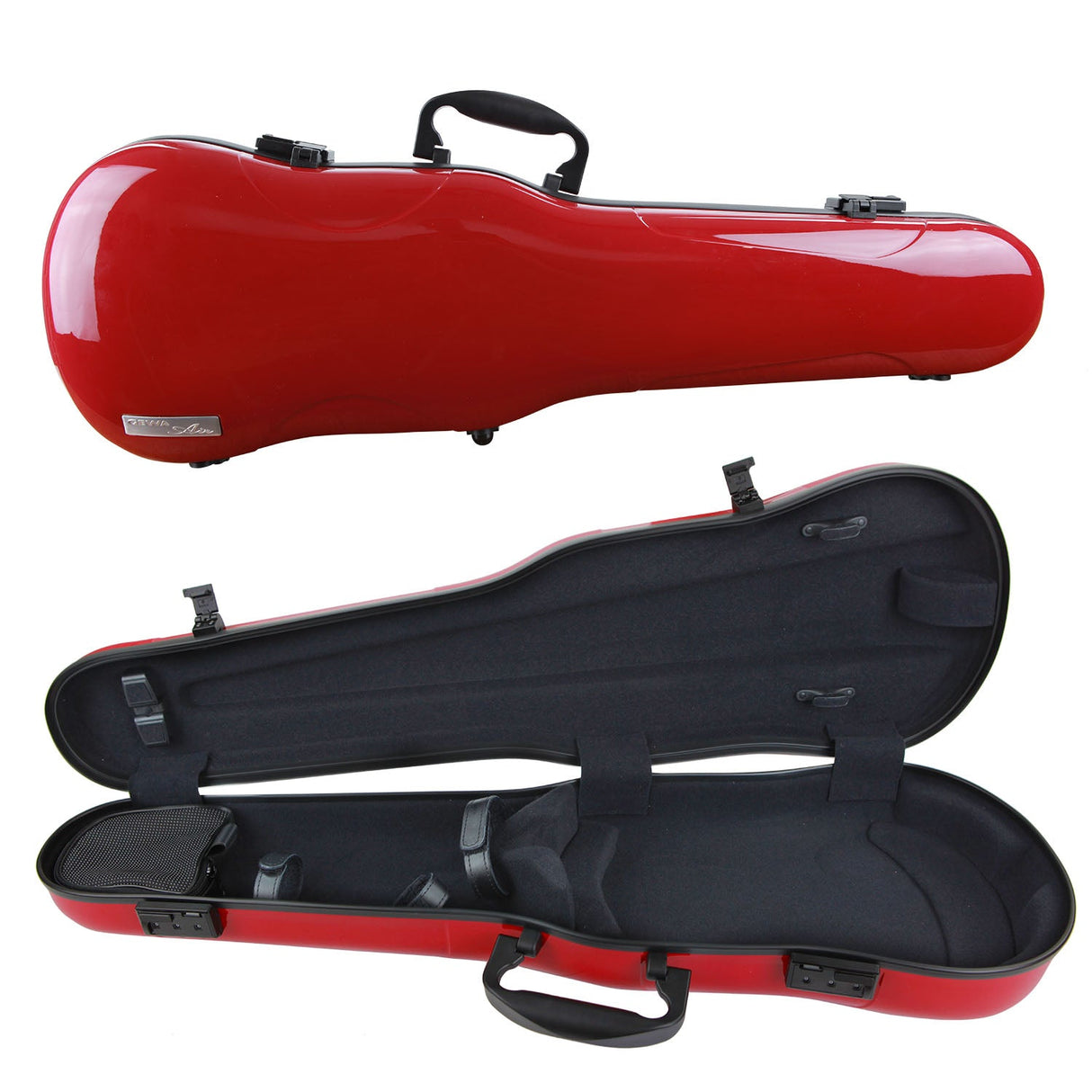 GEWA Air 2.0 Shaped Adjustable Viola Case Red Gloss 13"-17"