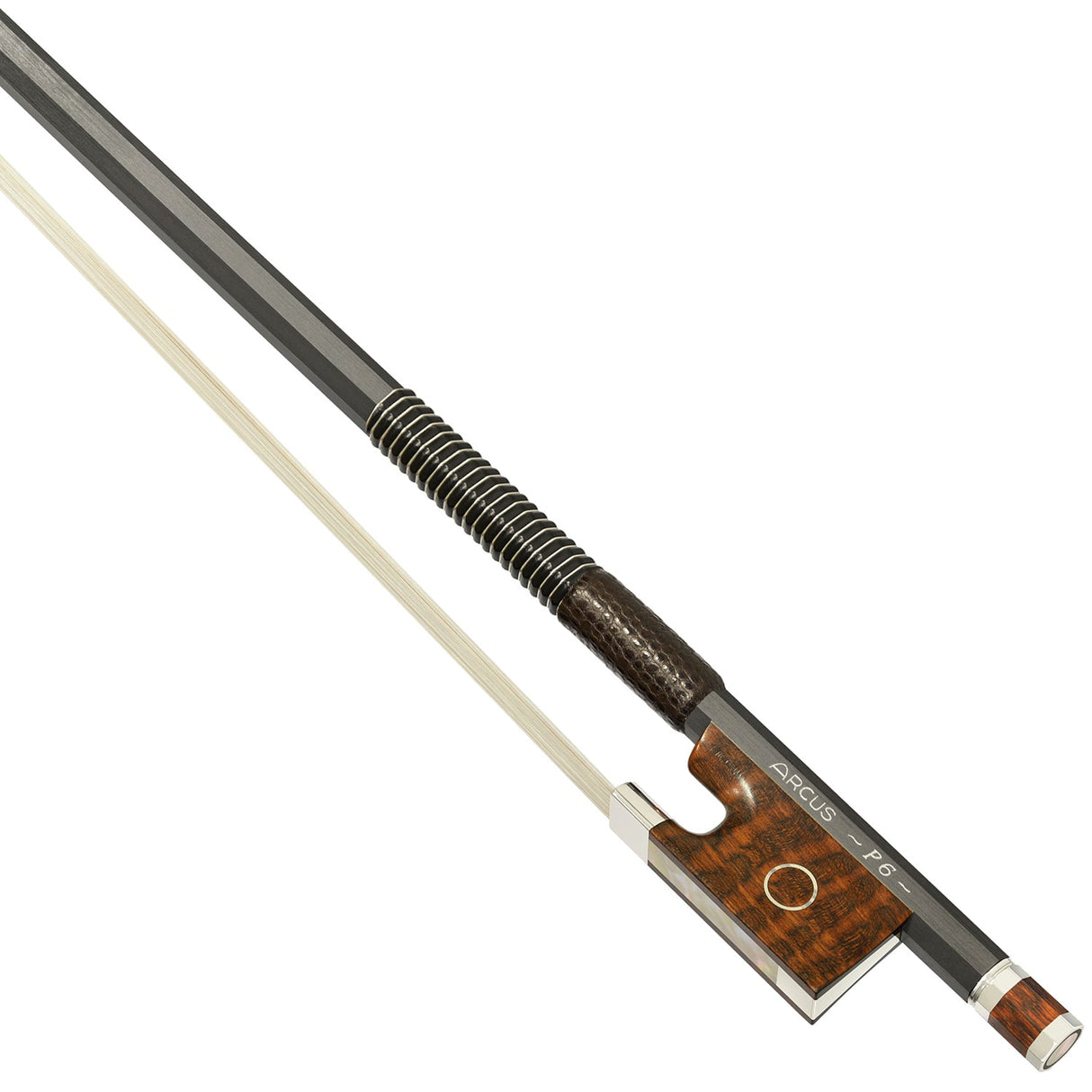 Arcus P6 Silver Octagonal Violin Bow