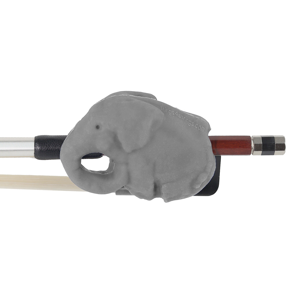 Things 4 Strings CelloPhant Bow Hold Accessory Classic Grey