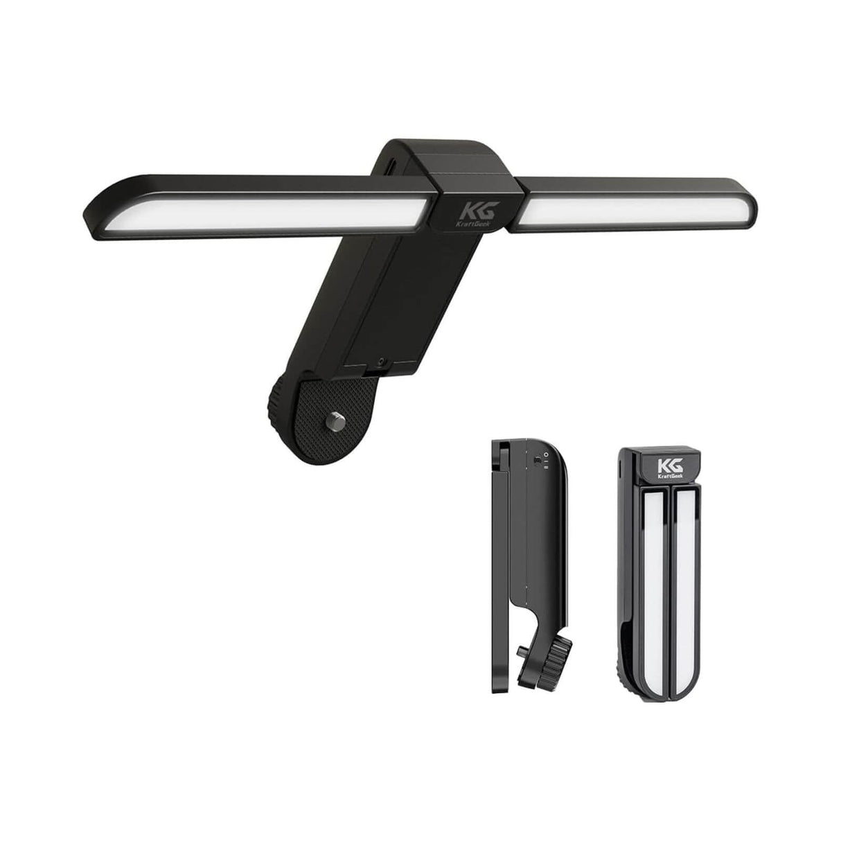 Music Stand Light - KraftGeek Bravo Foldable Music Stand Light, Black