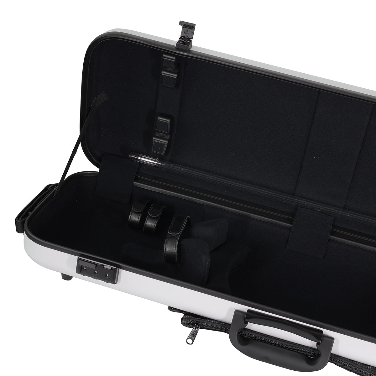 GEWA Air 2.1 Oblong Violin Case with Subway Handle White Matte 4/4